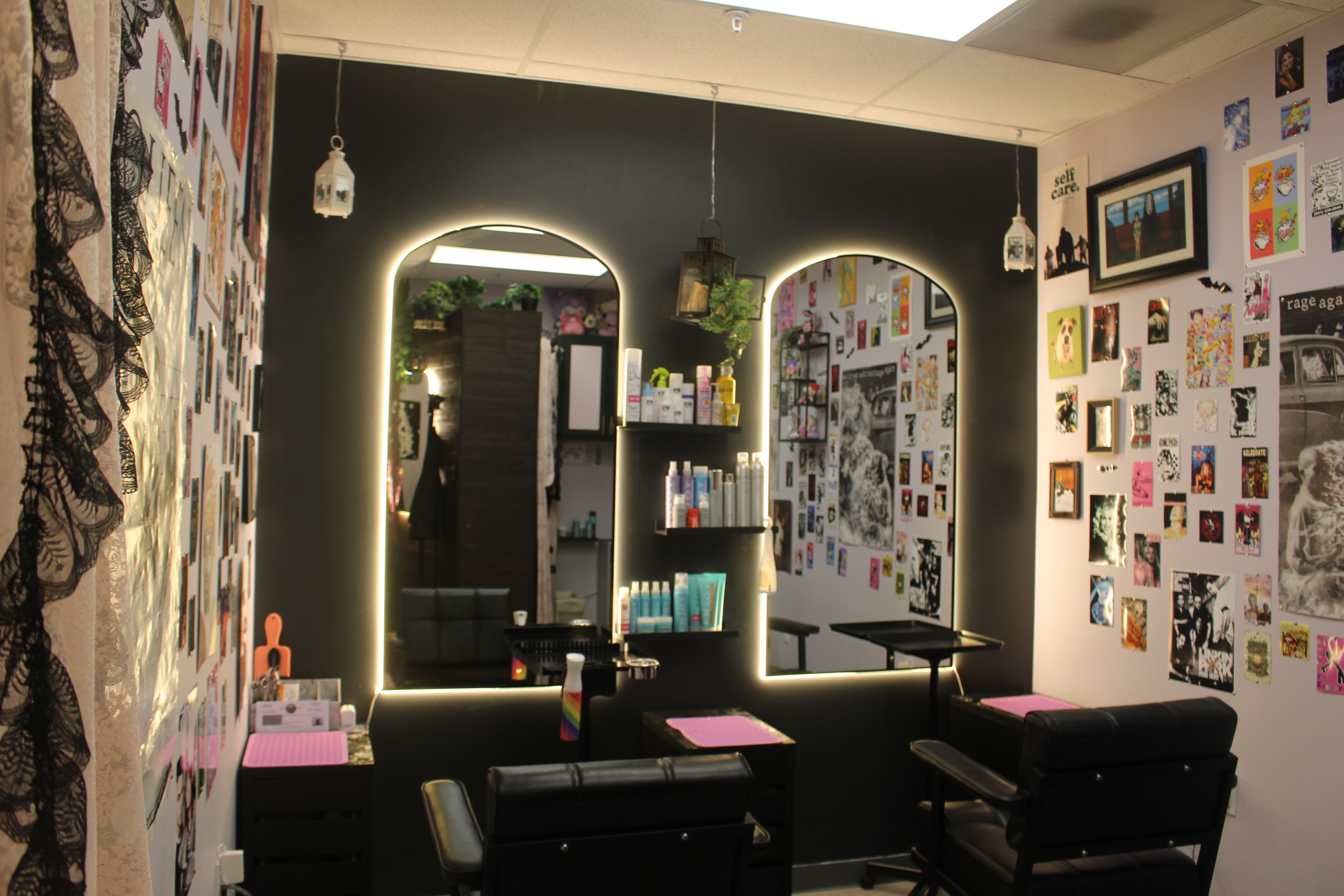 Nine Lives Salon space